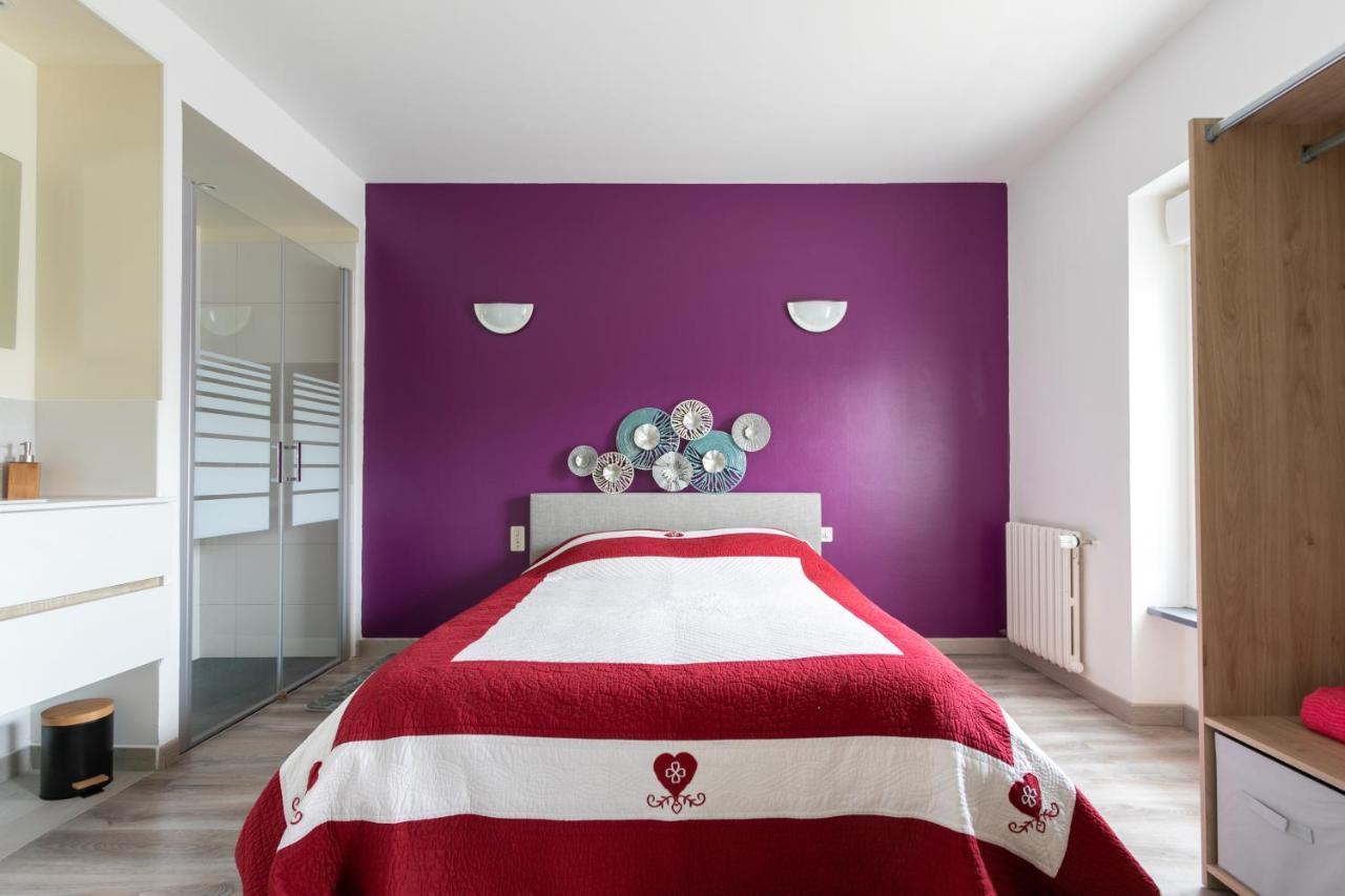 Les Hortensias - Les Chambres De Kergrist Le Faouet  Exteriér fotografie